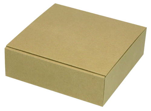 フリーBOX（茶・190×190×高60mm）