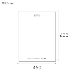 ポリエチレン袋 0.03mm厚 (幅340×高さ480mm)