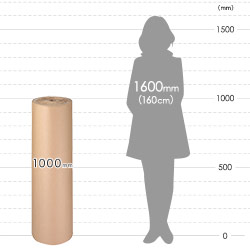 巻きダンボール（かため・T-2） 幅1000mm×25ｍ巻