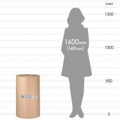 巻きダンボール（かため・T-2） 幅600mm×50ｍ巻