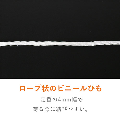 ＴＲＵＳＣＯ PPロープ 白 4mm×300m PP-4300