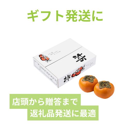 柿用ダンボール箱（柿用トレー1段用・390×315×90mm） | 梱包材 通販No