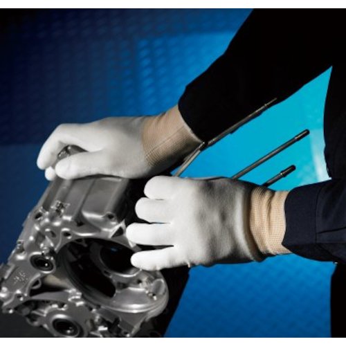 【廃番商品】ショーワ ウレタン背抜き手袋 Ｂ０５００ パ−ムフィット手袋 ホワイト XL B0500XL