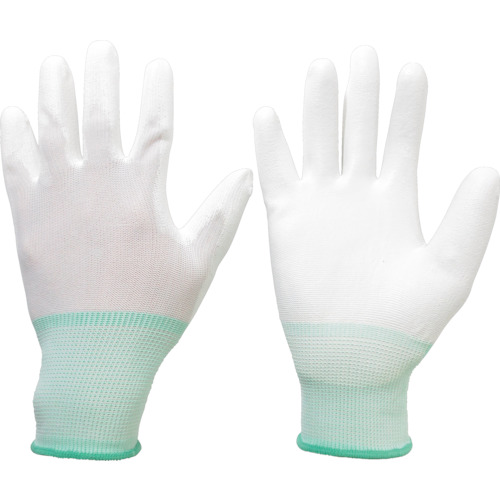 【廃番商品】ミドリ安全 ポリエステル手袋 手のひらコート M（10双入） NPU130M