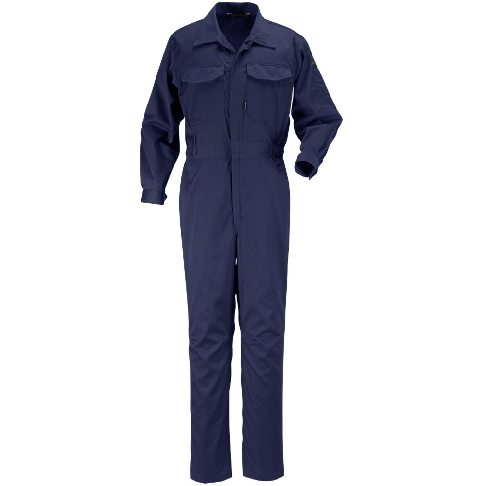 カジメイク ＴＣ長袖つなぎ服 ネイビー 3L 6709553L