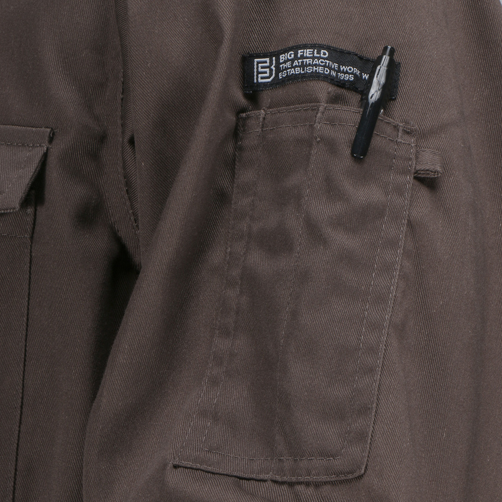 カジメイク ＴＣ長袖つなぎ服 ネイビー 3L 6709553L
