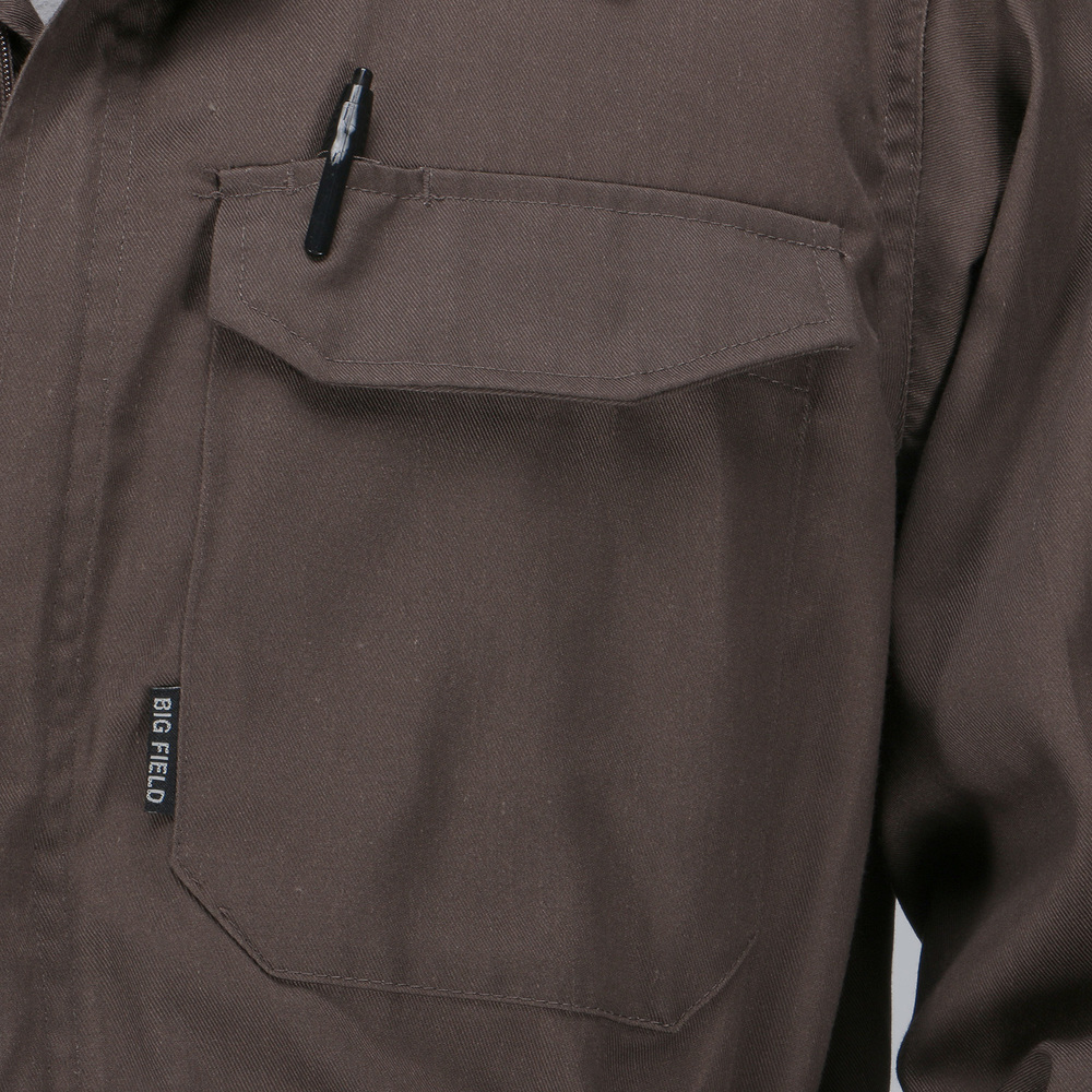カジメイク ＴＣ長袖つなぎ服 ネイビー 3L 6709553L