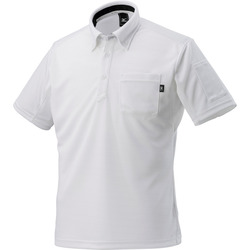 ミズノ セイデンポロシャツハンソデ ホワイト ２XL F2JA1180012XL
