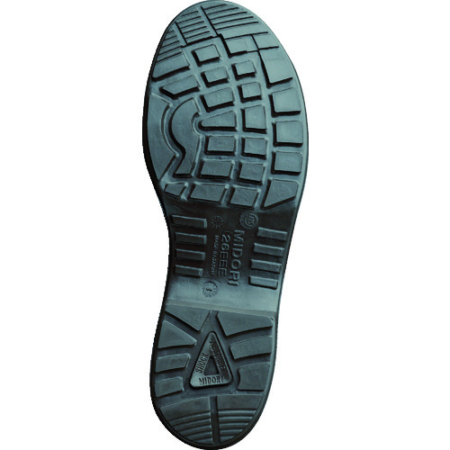 ミドリ安全 ウレタン２層底 安全靴 中編上 23.5cm CF12023.5