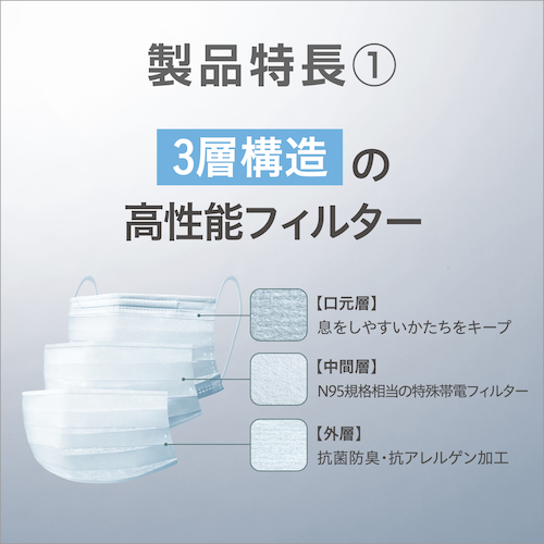 アラクス ピッタマスク２．５ａ 157057（1袋5枚入）