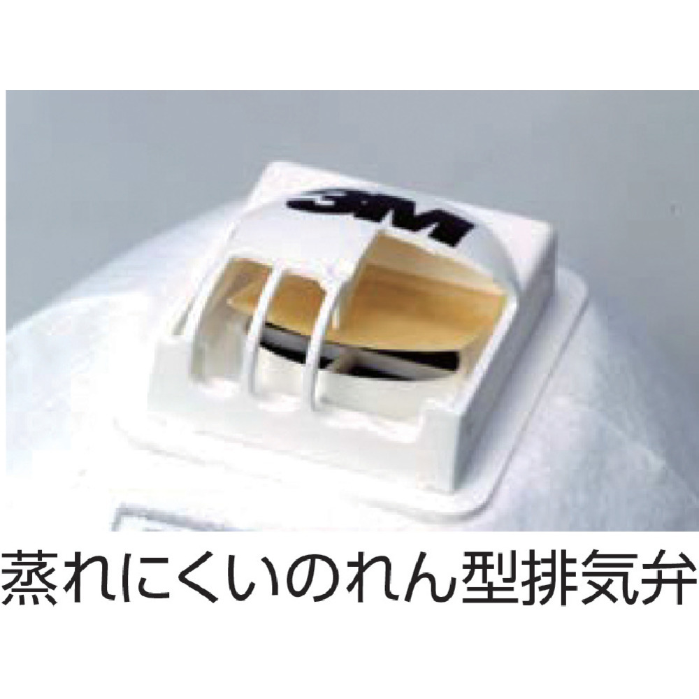 ３M 使い捨て式防じんマスク８８０５ ＤS２排気弁付き（10枚入） 8805DS2
