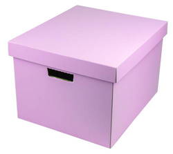 収納BOX（L） ピンク