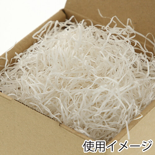 HEIKO 緩衝材 紙パッキン 40g入 白色 紙巾1mm