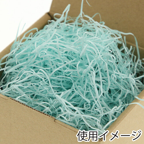 HEIKO 緩衝材 紙パッキン 40g入 J・浅葱 紙巾1mm