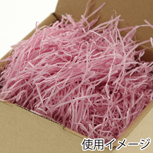 HEIKO 緩衝材 紙パッキン 40g入 J・ピンク 紙巾1mm