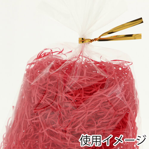 HEIKO 緩衝材 紙パッキン 40g入 赤色 紙巾1mm