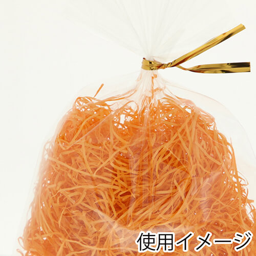 HEIKO 緩衝材 紙パッキン 40g入 オレンジ 紙巾1mm