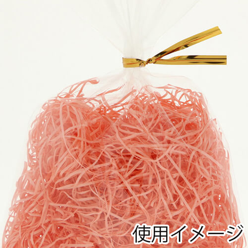 HEIKO 緩衝材 紙パッキン 40g入 サーモン 紙巾1mm