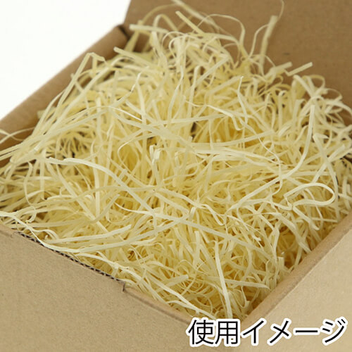 HEIKO 緩衝材 紙パッキン 40g入 アイボリー 紙巾1mm