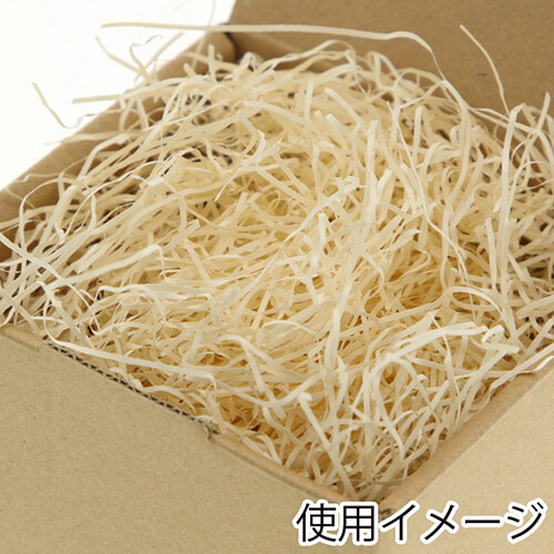 HEIKO 緩衝材 紙パッキン 40g入 薄橙 紙巾1mm