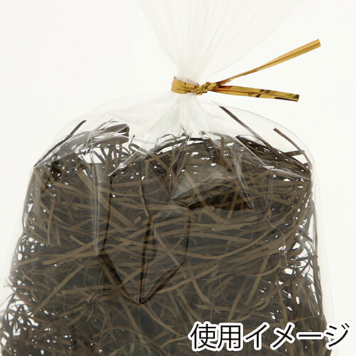 HEIKO 緩衝材 紙パッキン 40g入 ダークブラウン 紙巾1mm