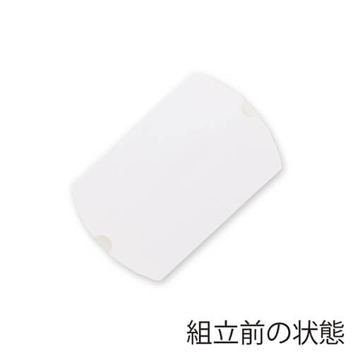 ピローギフトBOX（白・75×80×高25mm）