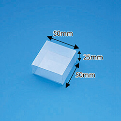 クリアボックス（かぶせ式・50×50×高25mm）