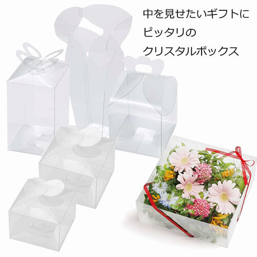 クリアボックス（かぶせ式・93×93×高91mm）
