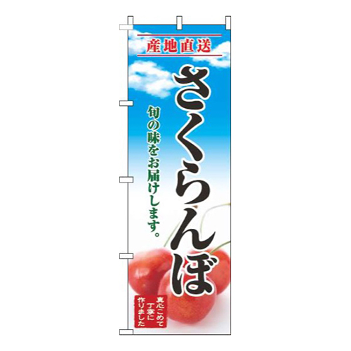 さくらんぼ青空明
