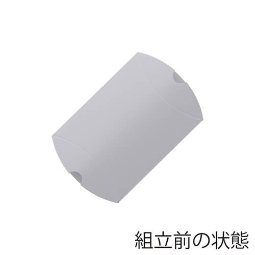ピローギフトBOX（シルバー・75×80×高25mm）
