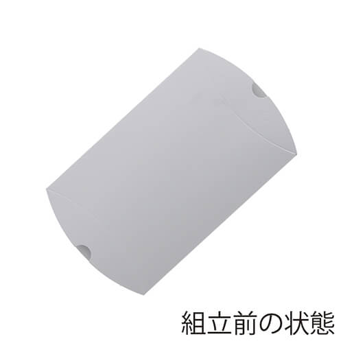 ピローギフトBOX（シルバー・115×140×高30mm）