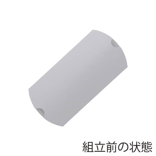 ピローギフトBOX（シルバー・75×115×高30mm）