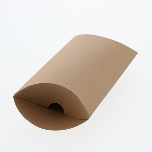 ピローギフトBOX（茶・75×115×高30mm）