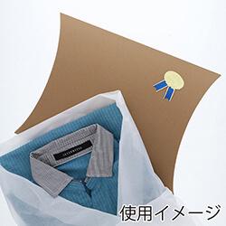 ピローギフトBOX（茶・250×270×高60mm）