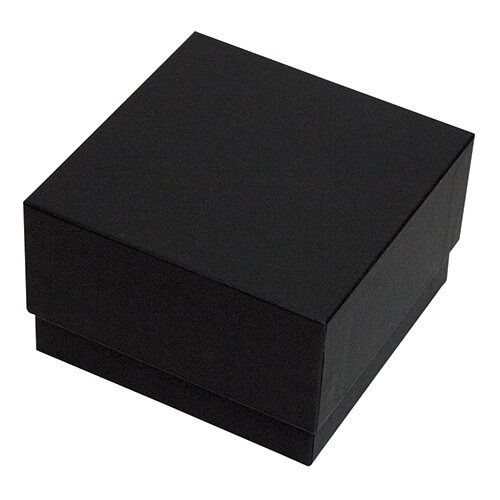 コフレ貼箱（ブラック・120×120×高75mm）