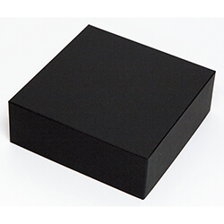 コフレ貼箱（ブラック・180×180×高75mm）