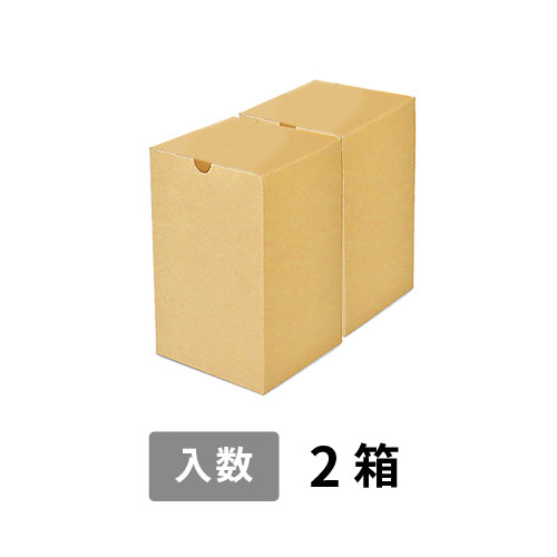 【宅配80サイズ】小箱ぴったり梱包用ダンボール箱［SBOX-01・2箱］（260×135×210mm）5mm A/F K5×K5