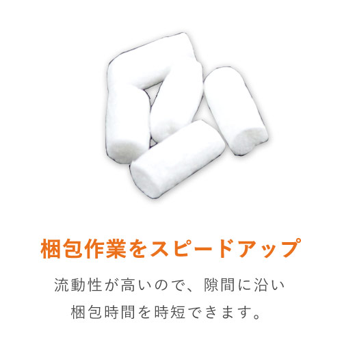 エコホールド 発泡緩衝材（バラ・大袋）※平日9～17時受取限定(日時指定×)