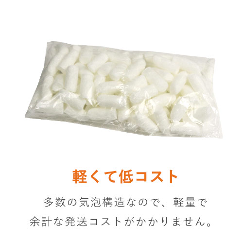 エコホールド 発泡緩衝材（200×300mm小袋・200個入）※平日9～17時受取限定(日時指定×)