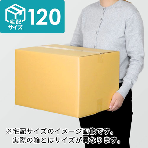 【宅配120サイズ】小箱ぴったり梱包用ダンボール箱［SBOX-02・12箱］（460×310×310mm）5mm A/F K5×K5