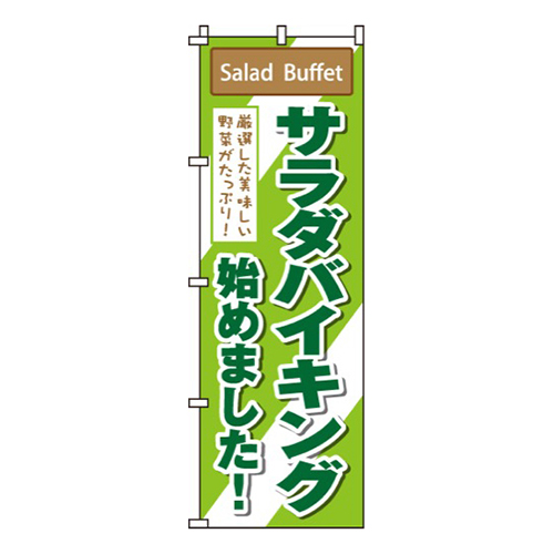 サラダバイキング始めました