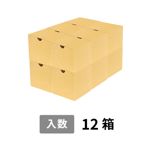 【宅配80サイズ】小箱ぴったり梱包用ダンボール箱［JE-31・12箱］（319×218×214mm）5mm A/F K6×強化芯180g×K6