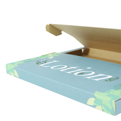 【全面印刷・フルカラー・両面】テープレスケース 茶 内寸335×235×17mm