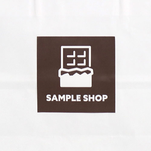 シール印刷（四角形・70×70mm・光沢紙・光沢ラミネート（PP）・5営業日）