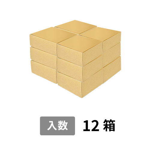 【宅配120サイズ】小箱ぴったり梱包用ダンボール箱［FBOX-01・12箱］（390×376×229mm）3mm B/F C5×C5