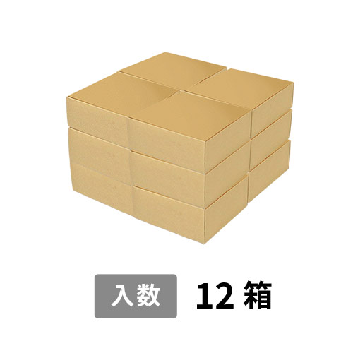 【宅配120サイズ】小箱ぴったり梱包用ダンボール箱［FBOX-02・12箱］（430×416×259mm）5mm A/F K5×K5