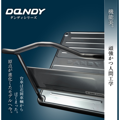 ダンディ スチール台車 ダンディＤシリーズ タイプＤＧ 固定ハンドル式 1200×750mm UDGLS