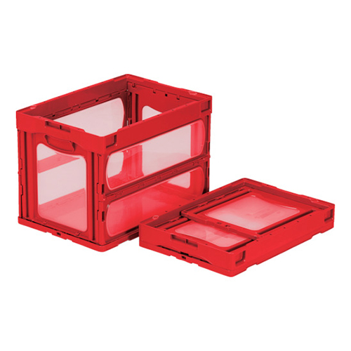 サンコー マドコンO-60B 530×366×380mm レッド SKOO60BRE