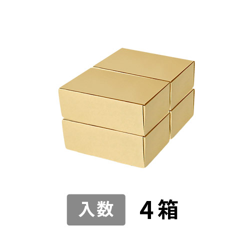 【宅配80サイズ】小箱ぴったり梱包用ダンボール箱［FBOX-07・4箱］（310×243×186mm）5mm A/F 白C5×C5