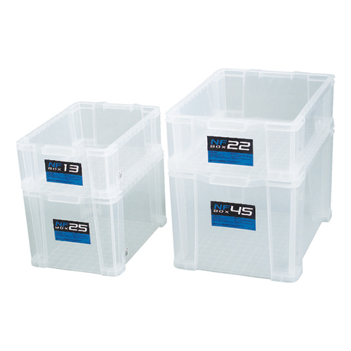 ＪＥＪアステージ ＮＦボックス #45 370×536×307mm クリア NF45CR